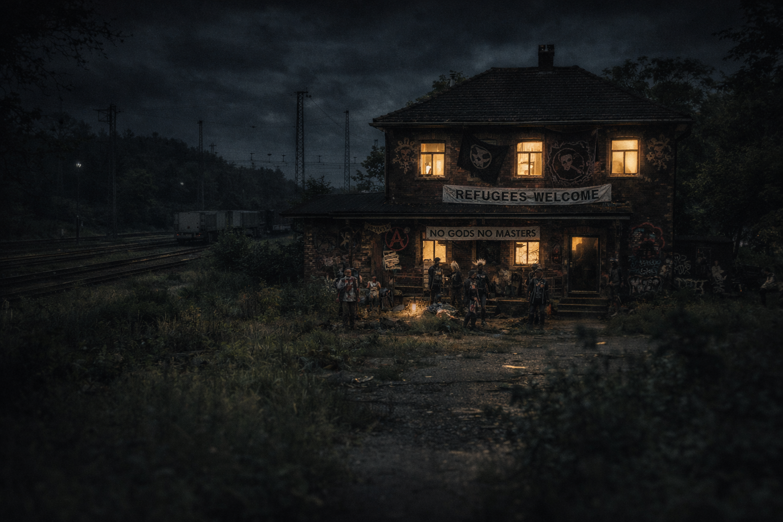 Das besetzte Haus in Kalk